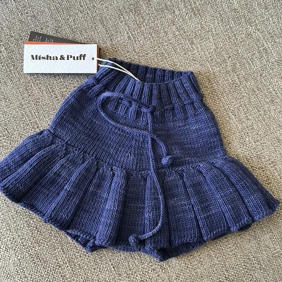 Misha and Puff Skating Pond Skirt blue violet